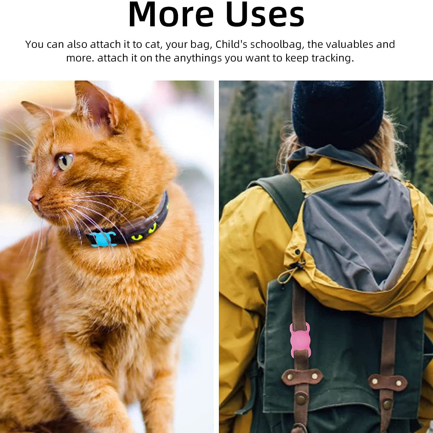 PawTrack Silicone AirTag Holder
