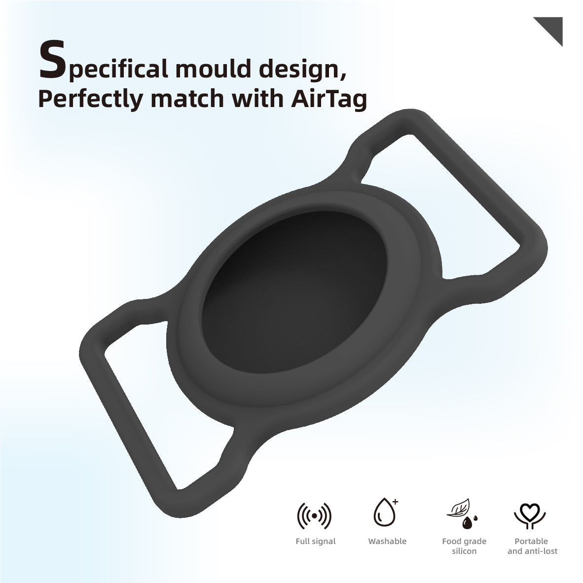 PawTrack Silicone AirTag Holder