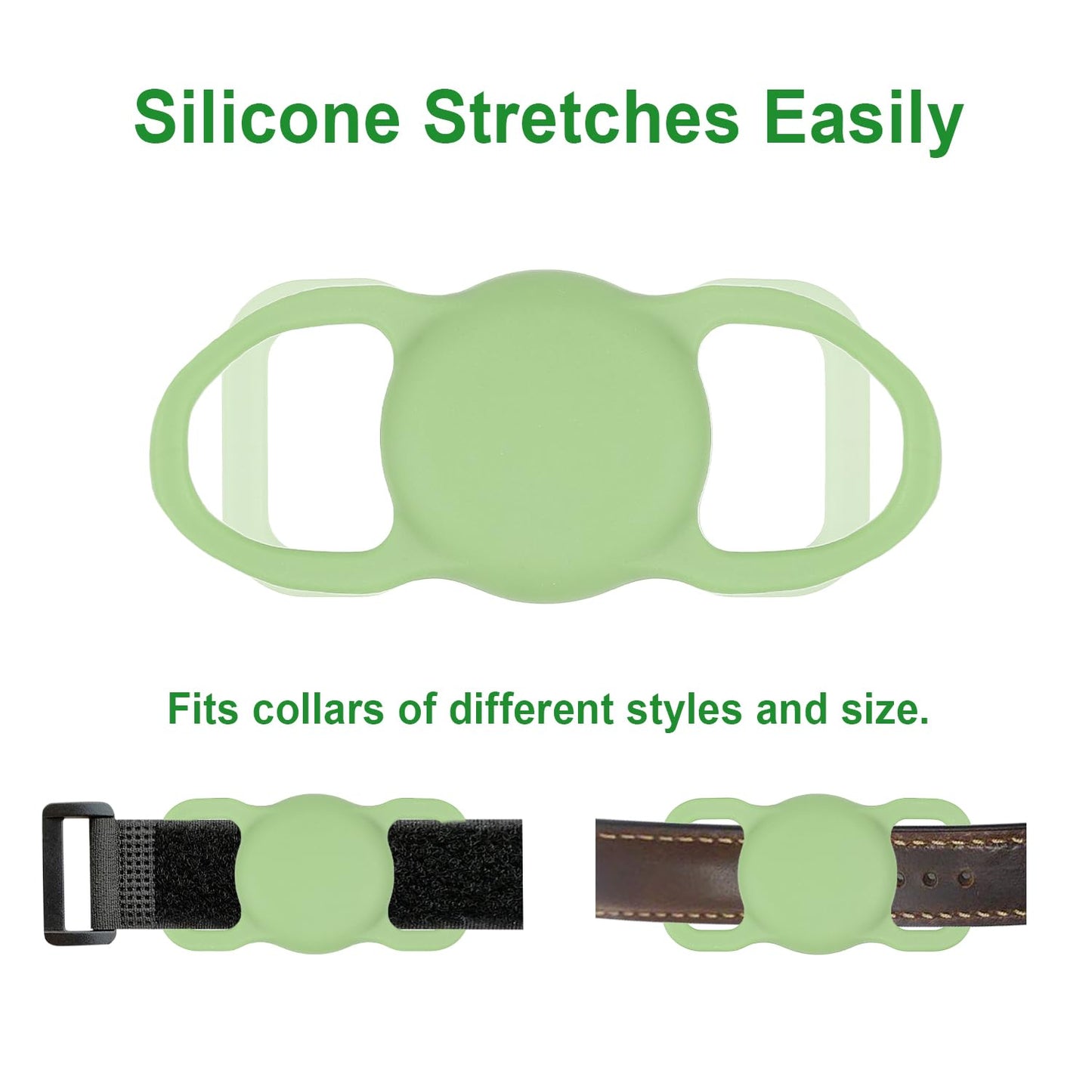 PawTrack Silicone AirTag Holder