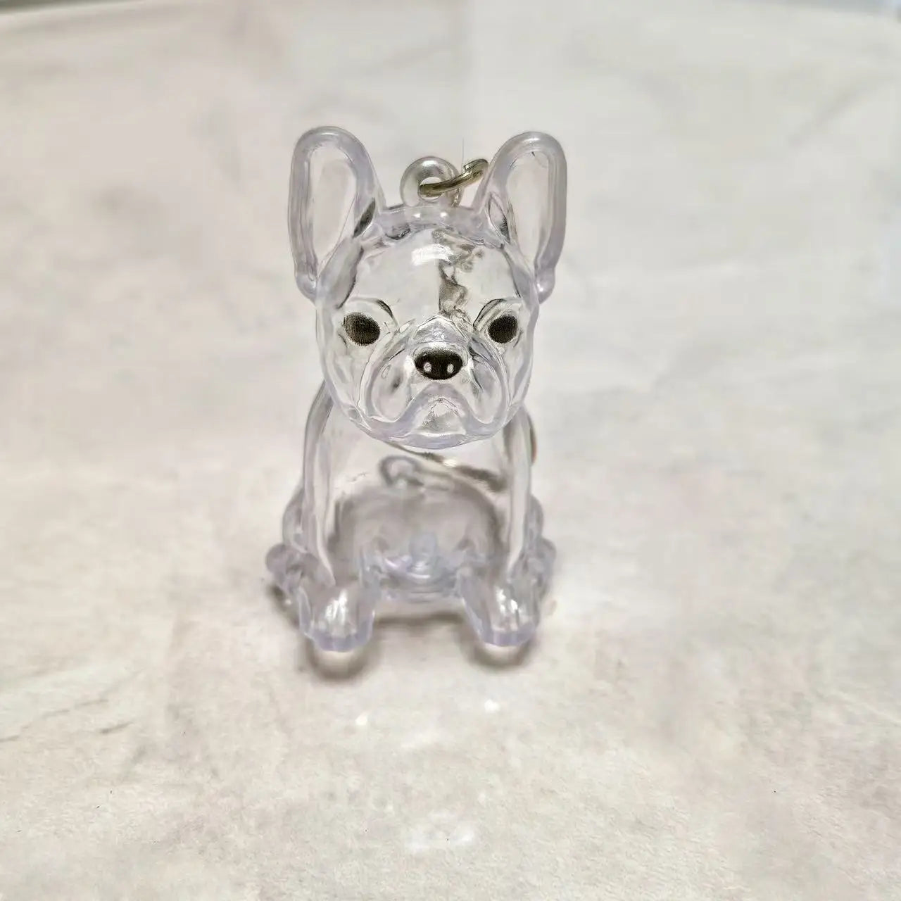 Dog Hair Storage Keychain Charm
