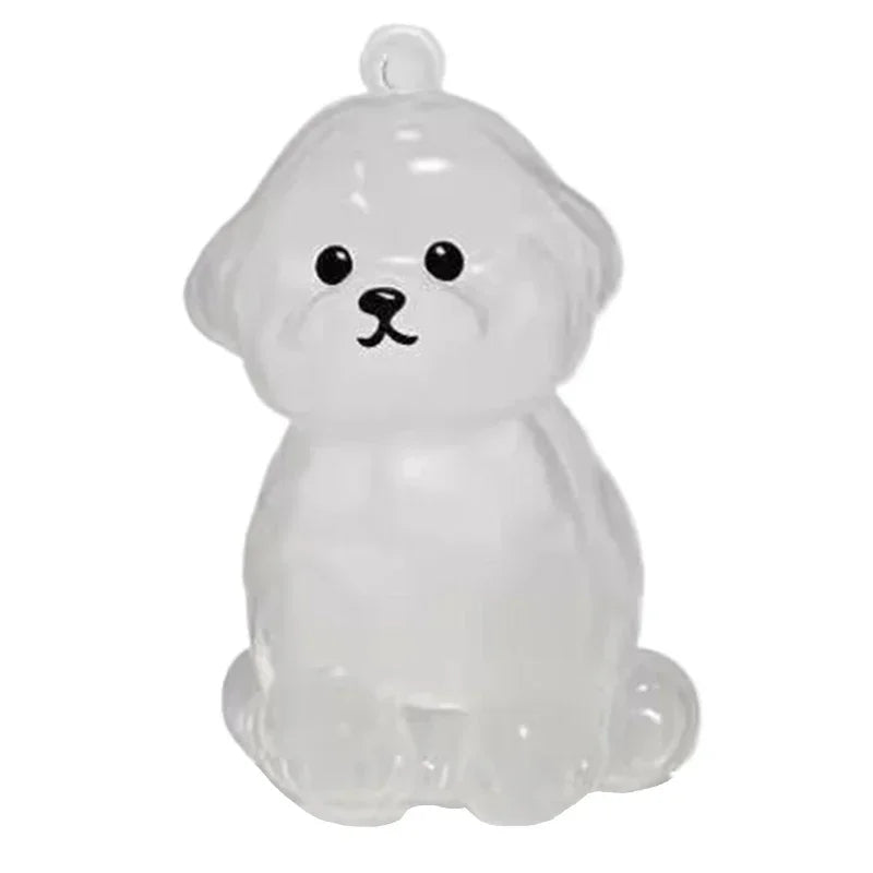 Dog Hair Storage Keychain Charm