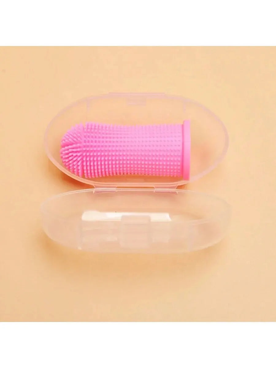 Finger Toothbrush for Cats and Dogs Oral Cleaning Silicone