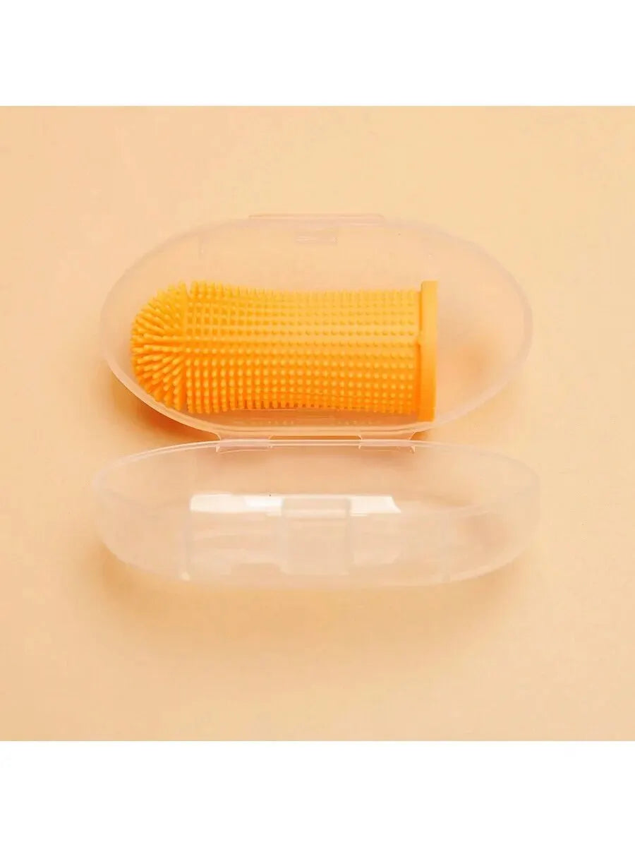 Finger Toothbrush for Cats and Dogs Oral Cleaning Silicone