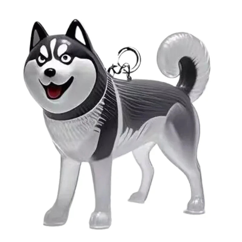 Dog Hair Storage Keychain Charm