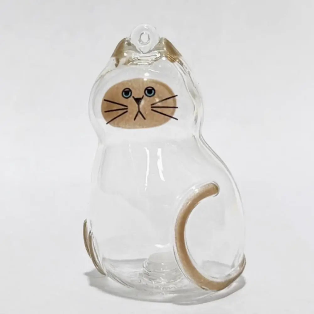 Cat Hair Storage Keychain Charm