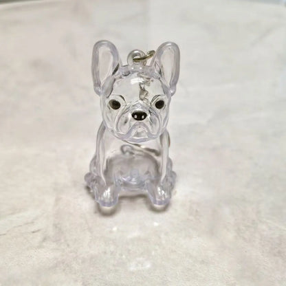 Dog Hair Storage Keychain Charm
