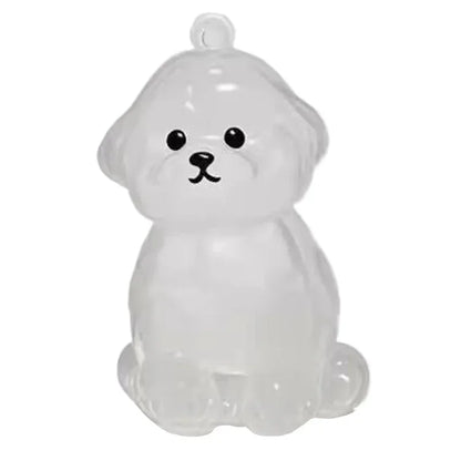 Dog Hair Storage Keychain Charm