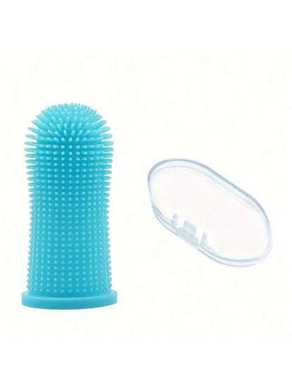 Finger Toothbrush for Cats and Dogs Oral Cleaning Silicone