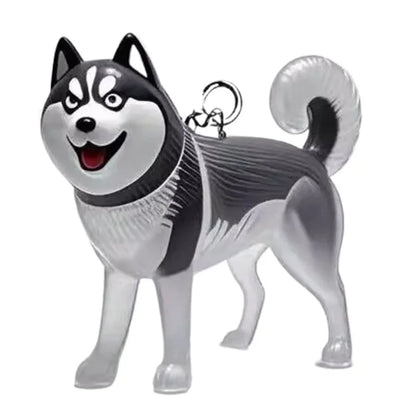 Dog Hair Storage Keychain Charm